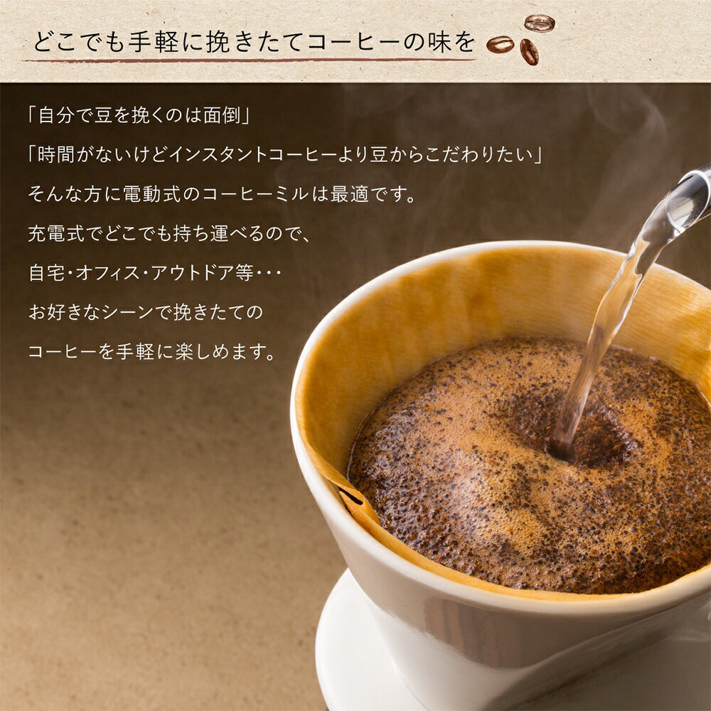 マクロス 電動式コーヒーミル MCK-126