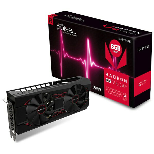 SAPPHIRE グラフィックボード SA-PULSE RX VEGA 56 8G HBM2