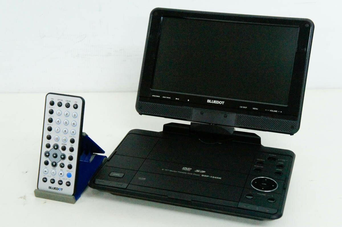 BLUEDOT ポータブルDVDプレーヤー BDP-1030K Amazon | BLUEDOT 【BLUEDOTポータブルDVDプレーヤー】 10インチ