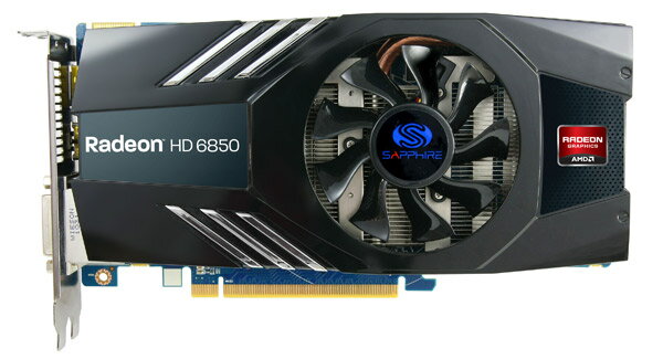 SAPPHIRE グラフィックボード SA-HD6850 1G GDDR5 DVI/HDMI/DP