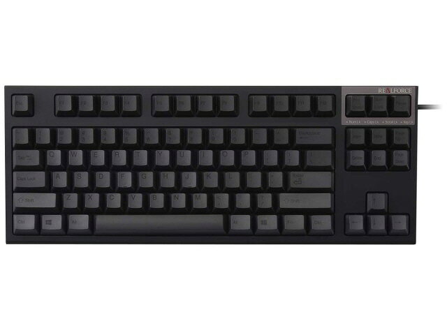 楽天市場】東プレ REALFORCE テンキーレスキーボード R2TLS-US5-BK