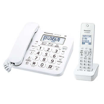 VE-E10DL-Wコードレス電話機　新品 楽天市場】ve－e10dl－w パナソニック デジタルコードレス電話機