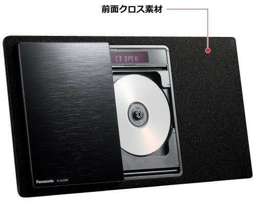 Panasonic  コンパクトステレオシステム SC-HC2000-K