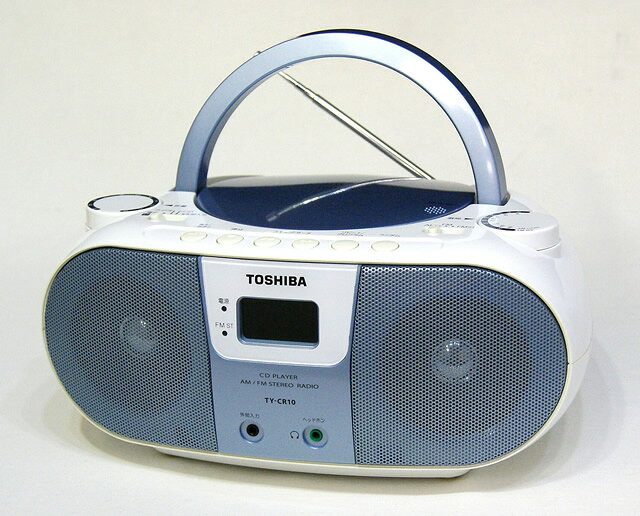 楽天市場】東芝ライフスタイル TOSHIBA CDラジオ CUTEBEAT TY-CR22(H