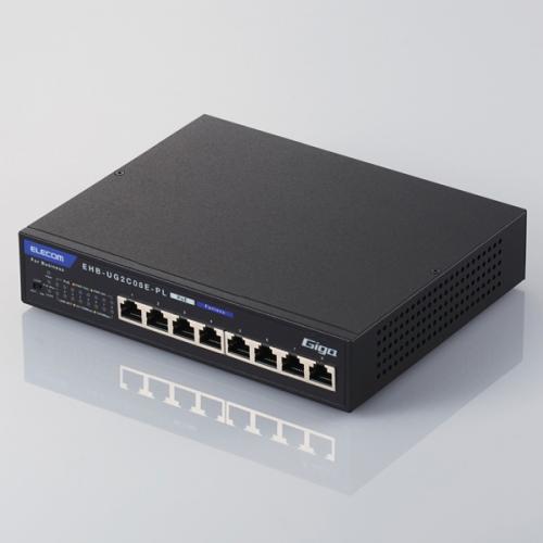 レイヤー2 Giga対応 アンマネージスイッチ EHB-UG2C08-S レイヤー2