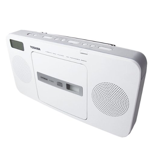 TOSHIBA CDラジオ CUTEBEAT TY-CR22(H) グレー