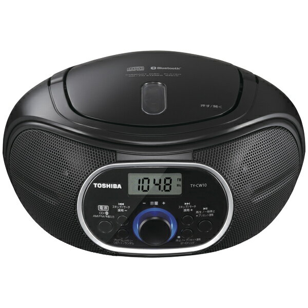 TOSHIBA CDラジオ TY-CW10(K)