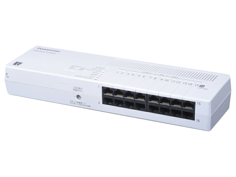楽天市場】パナソニックEWネットワークス Panasonic Switch-M16eGPWR+