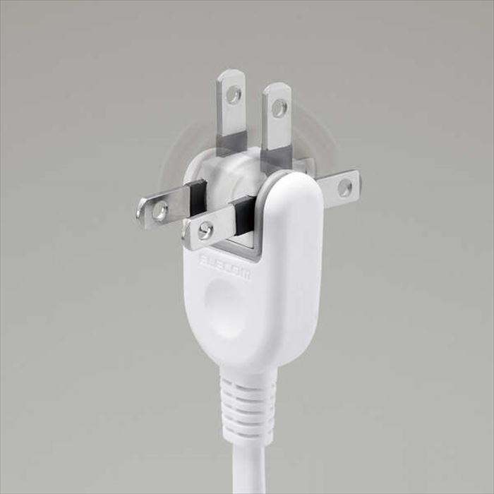 ELECOM 法人向け 磁石付き 10口タップ T-H0201WH