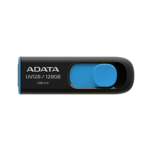 A-DATA USBメモリ UV128 128GB BLACK/BLUE 128GB