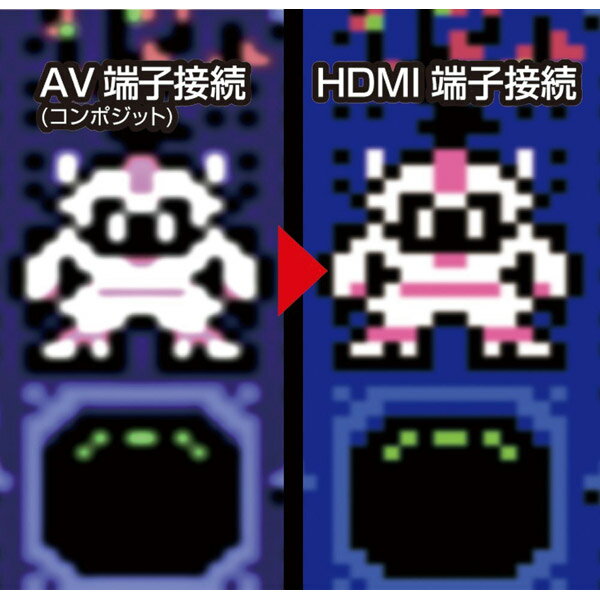 コロンバスサークル 8ビットコンパクト HDMI FC互換機 エミュレータ CC-8BCHF-WT