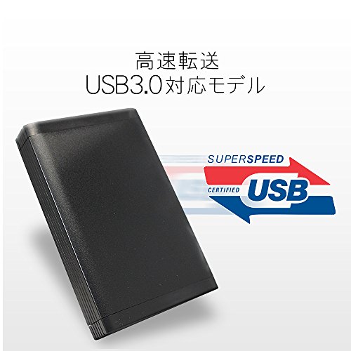 MARSHAL SHELTER 外付けハードディスク 6TB USB3.0シリーズ MAL36000EX3/BK