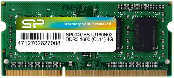 SILICONPOWER PCメモリ SP004GBSTU160N02