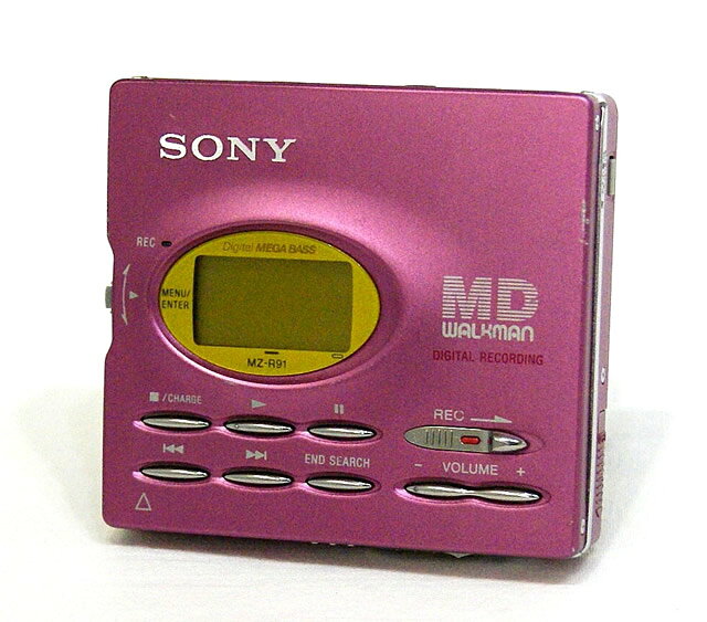楽天市場】ソニーグループ SONY ポータブルMDプレーヤー MZ-R50(S