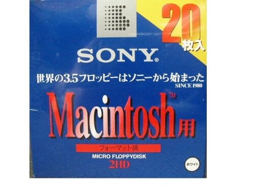 楽天市場】ソニーグループ SONY 3.5インチ 2HD フロッピーディスク 40