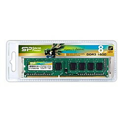 SILICON POWER デスクトップPC用メモリ SP008GBLTU160N02