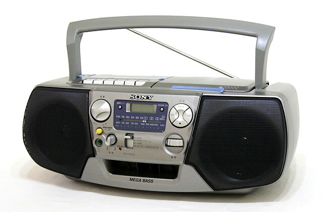 楽天市場】ソニーグループ SONY CDラジオカセット メモリーレコーダー