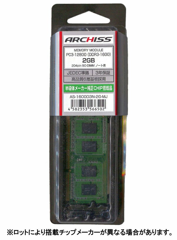 ARCHISITE AS-1600D3N-2G-MJ