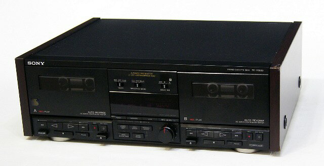 楽天市場】ソニーグループ SONY ツインリバースカセットデッキ TC