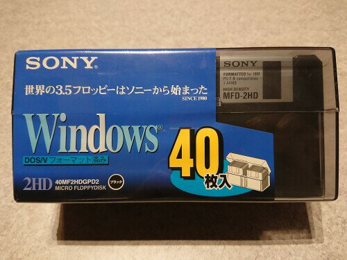 楽天市場】ソニーグループ SONY 3.5インチ 2HD フロッピー