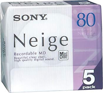 楽天市場】ソニーグループ SONY MD ミニディスク 80分 10PACK NEIGE