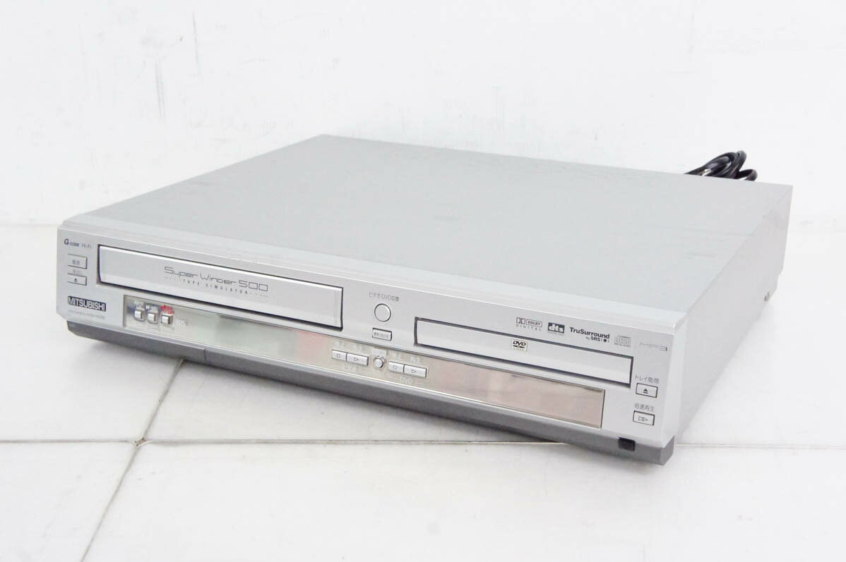 楽天市場】三菱電機 MITSUBISHI DVDプレーヤー一体型ビデオ DJ-VB330