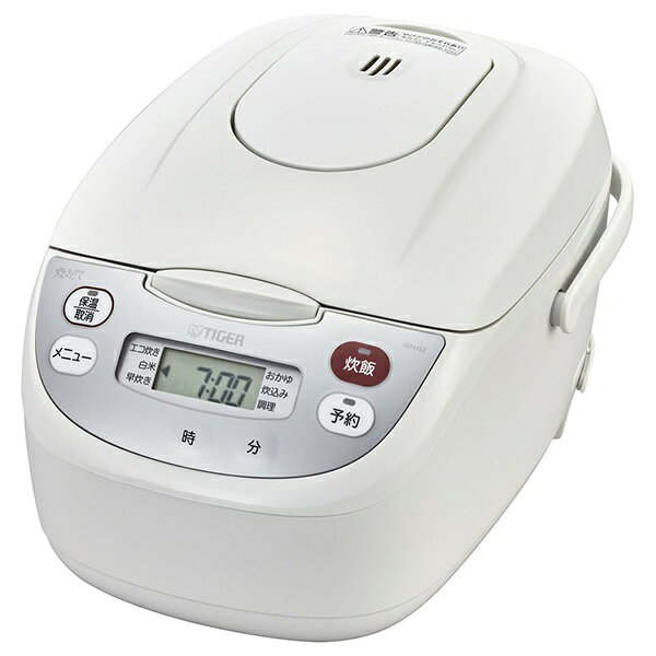 タイガー　TIGER　炊飯器 5.5合 炊きたて マイコン ホワイト　JBH-G102-W