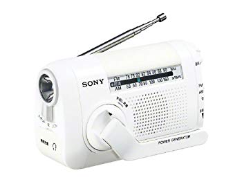 ソニー　非常用ラジオ　ICF-B100 SONY ICF-B100 FM AM Radio Black TESTED Working Good F/S | eBay