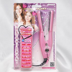 楽天市場】スタイルラッシュ ミニ ポータブル セラミック ヘアアイロン