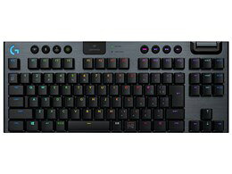 Logicool テンキーレス ワイヤレス RGB ゲーミングキーボード G913-TKL-LNBK