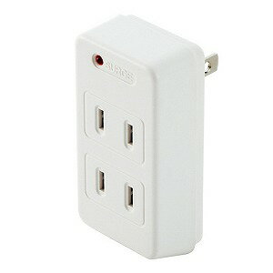 BUFFALO トリプルタップ 雷サージ防止付き BCTAPD01WH