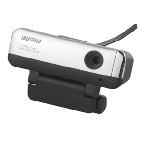 iBUFFALO UVC対応 瞬間接続130万画素Webカメラ ヘッドセット付 BSW13K08HSV