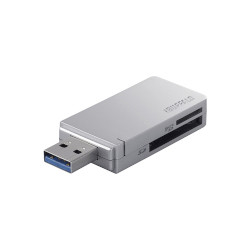 iBUFFALO 高速カードリーダー/ライター USB3.0&ターボPC EX対応モデル BSCR26TU3SV