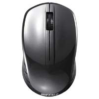 iBUFFALO BlueLEDマウス 3ボタン BSMBW100BK