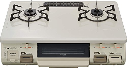 【4/13まで/送料込】Rinnaiガステーブル【KGM563DG】 リンナイ Rinnai ガステーブルコンロ 片面焼き水なしグリル [2口