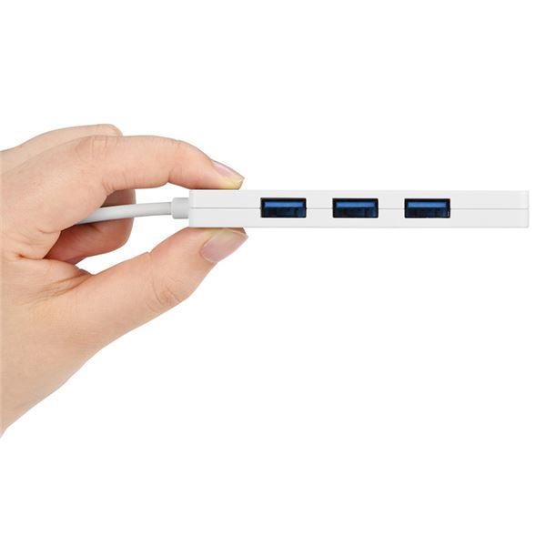 iBUFFALO USBハブ BSH4U120C1WH