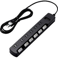 【楽天市場】エレコム ELECOM 雷ガードタップ T-K5CA-2625BK | 価格比較 - 商品価格ナビ
