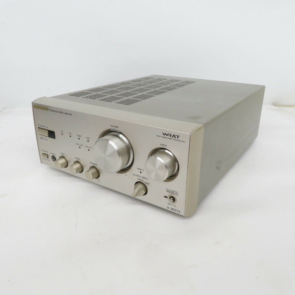 楽天市場】オンキヨー ONKYO プリメインアンプ A-905TX(S) | 価格比較