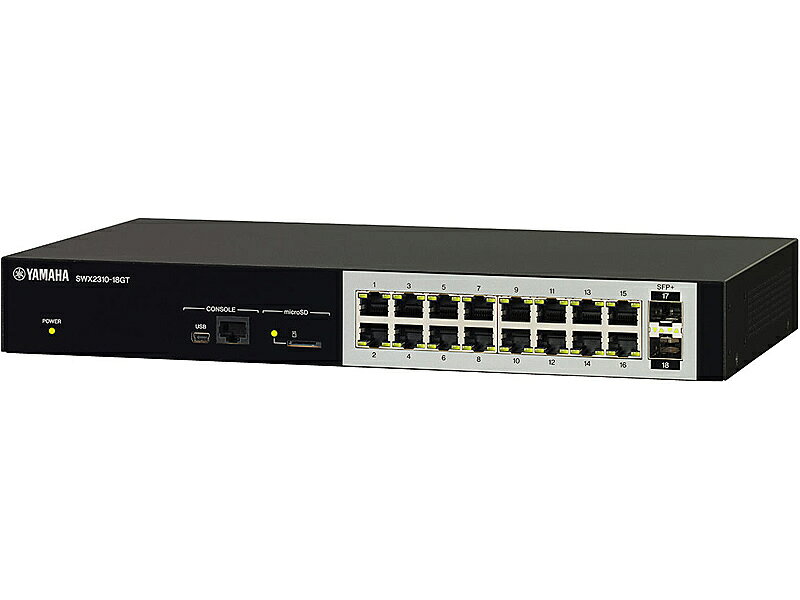 楽天市場】ヤマハ YAMAHA インテリジェントL2 PoEスイッチ SWX2322P