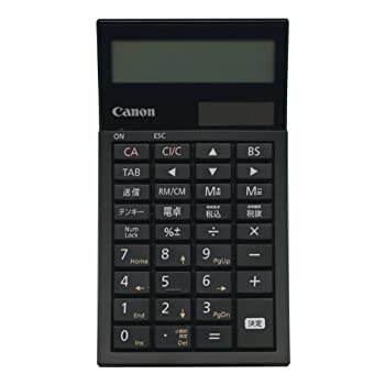 Canon キヤノン テンキー電卓 X Mark I KRF ブラック　新品未開封品 CANON X Mark I keypad／電卓・テンキー テンキーにも電卓にも使える
