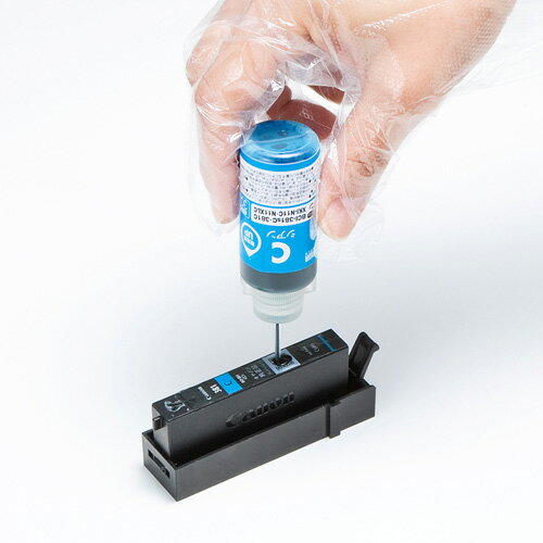 サンワサプライ 詰め替えインク INK-C381S30