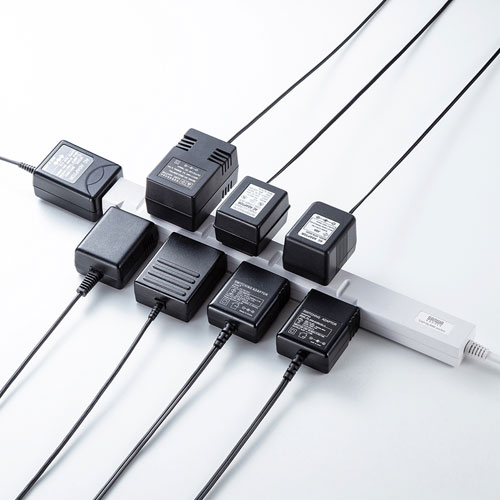 SANWA SUPPLY スリムタップ TAP-SLIM8-2