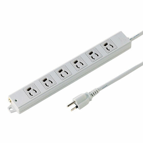 サンワサプライ 雷ガードタップ TAP-K6-03