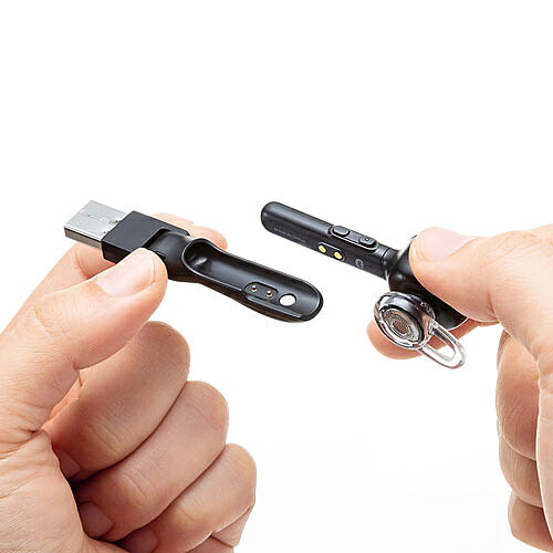 サンワサプライ Bluetoothモノラルヘッドセット MM-BTMH40BK