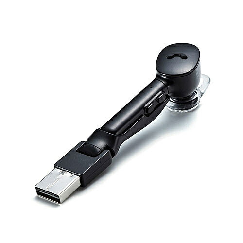 サンワサプライ Bluetoothモノラルヘッドセット MM-BTMH40BK