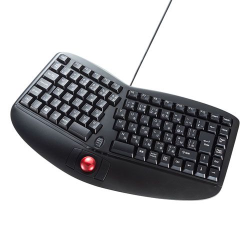 楽天市場】エレコム ELECOM キーボード トラックボール付 TK-TB01UMBK