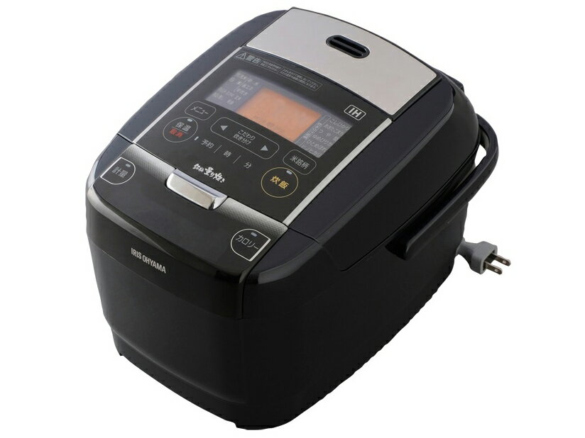 アイリスオーヤマ　IHジャー炊飯器　KRC-IC30 Amazon | KRC-IC30-B(ブラック) 銘柄量り炊き IHジャー炊飯器 3合