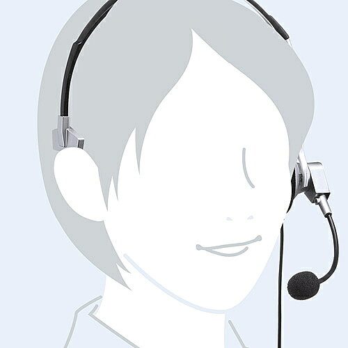 サンワサプライ マルチメディアPCヘッドセット MM-HS519NCN