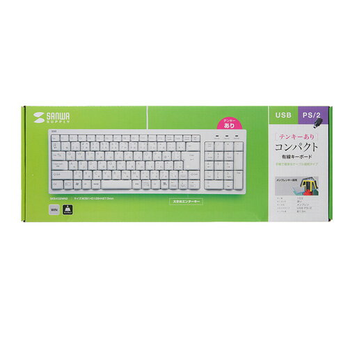 SANWA SUPPLY コンパクトキーボード SKB-KG2WN2