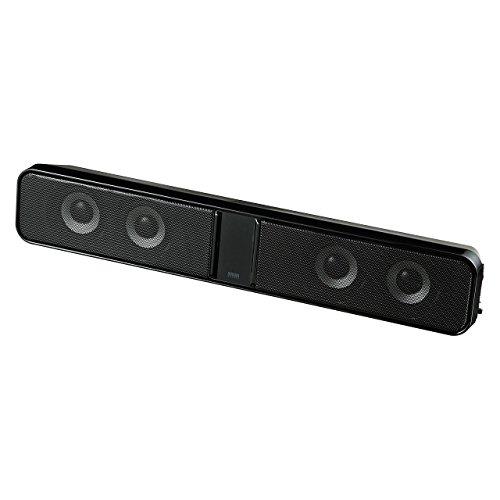 美品■コンパクト サウンドバースピーカー／サンワサプライ 400-SP088 サンワダイレクト本店 サンワサプライ【オフィス・PC周辺通販】